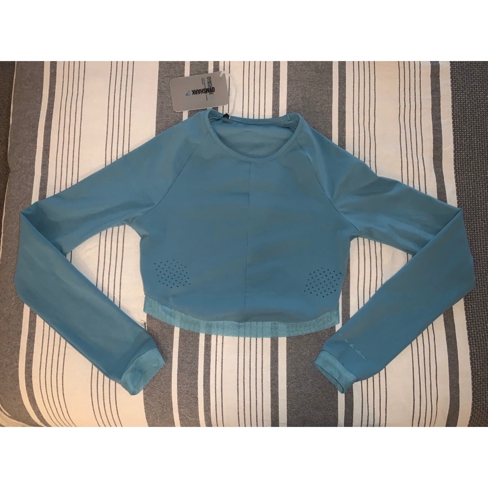 NWT Whitney Simmons Sage Crop